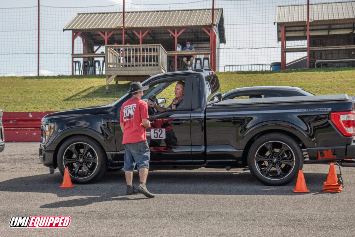 Chris Howell's 2023 F-150 at UMI Motorsports Park Autocross Challenge.