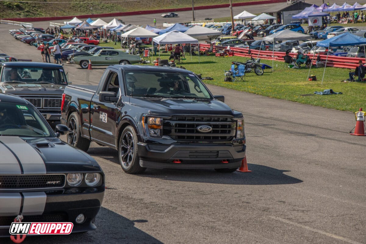 Chris Howell's 2023 F-150 at UMI Motorsports Park Autocross Challenge.