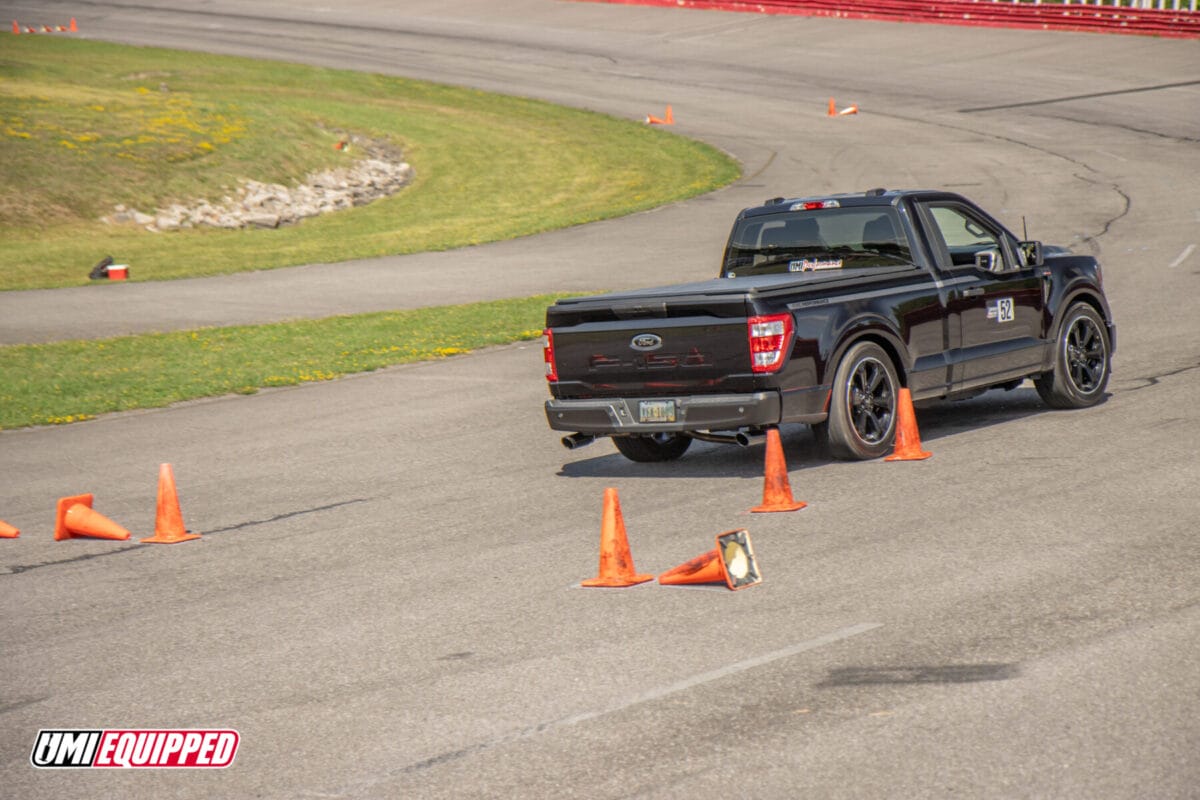 Chris Howell's 2023 F-150 at UMI Motorsports Park Autocross Challenge.