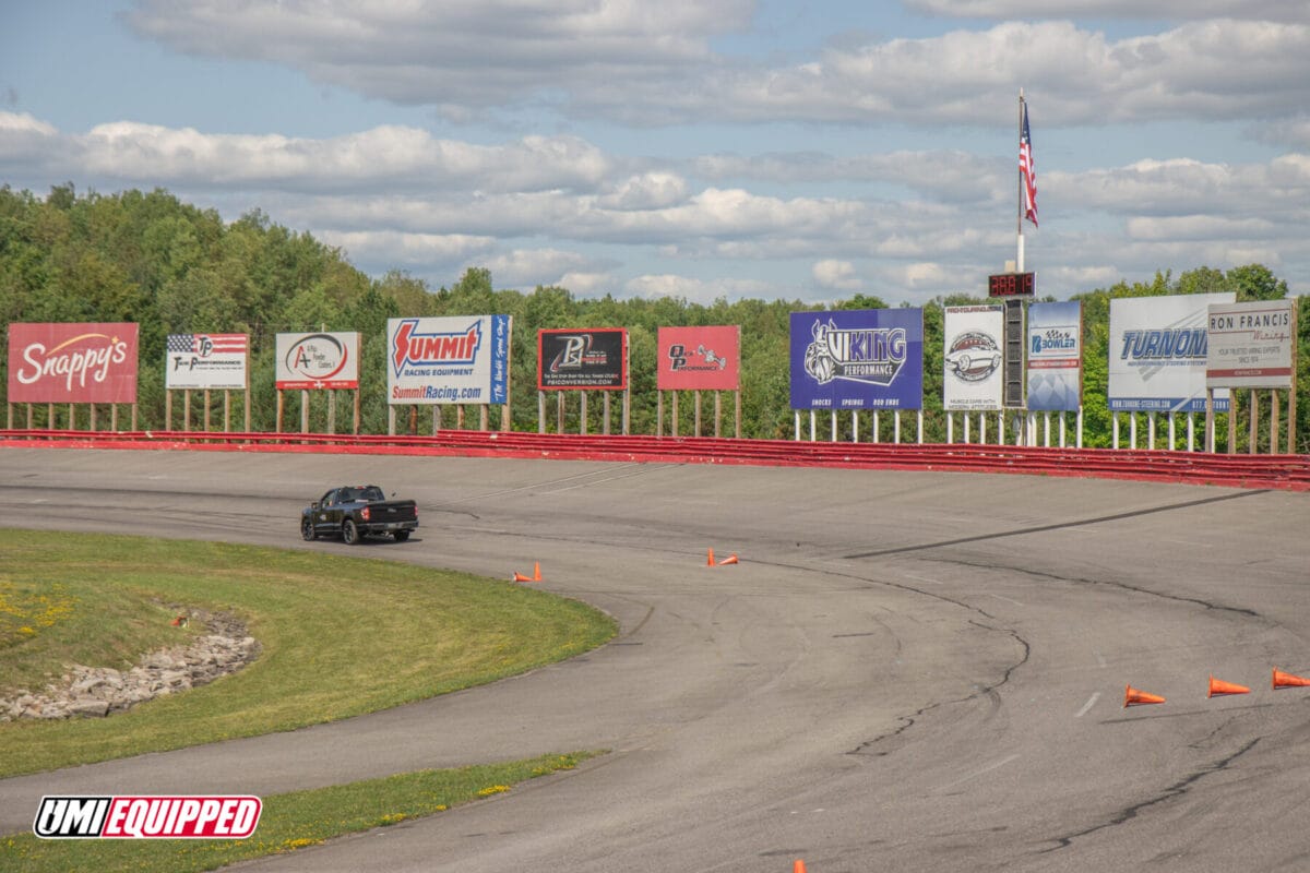 Chris Howell's 2023 F-150 at UMI Motorsports Park Autocross Challenge.